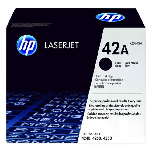 HP Toner schwarz (Q5942A / 42A)