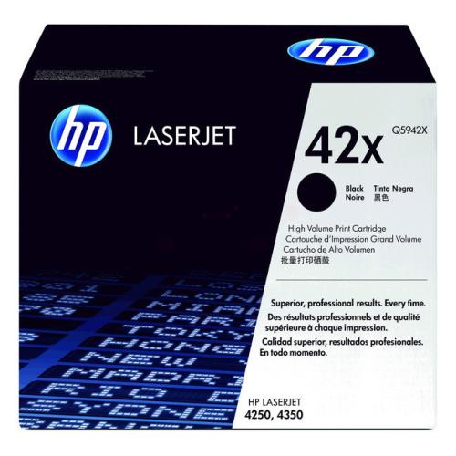 HP Toner schwarz (Q5942X / 42X) (hohe Kapazität)