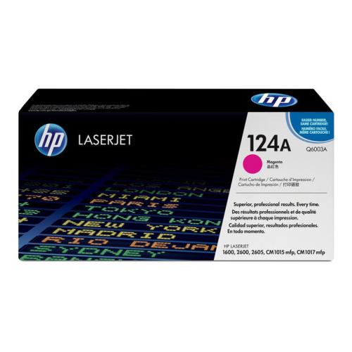 HP Toner magenta (Q6003A / 124A)