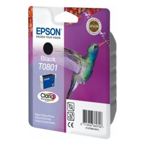 Epson Tintenpatrone schwarz (C13T08014011 / T0801)