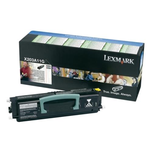 Lexmark Toner schwarz (X203A11G / 0X203A11G) (Return)