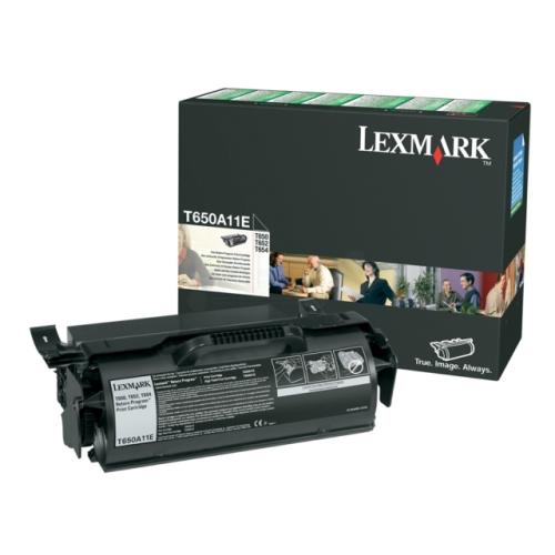 Lexmark Toner schwarz (T650A11E / 0T650A11E) (Return)