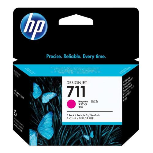 HP Tintenpatrone magenta (CZ135A / 711)