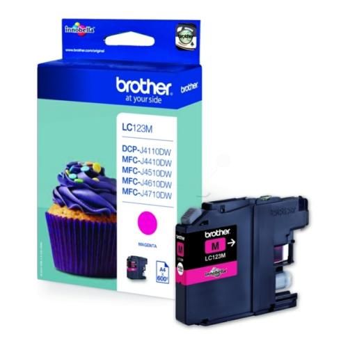 Brother Tintenpatrone magenta (LC123M)