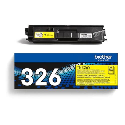 Brother Toner gelb (TN326Y /) (hohe Kapazität)