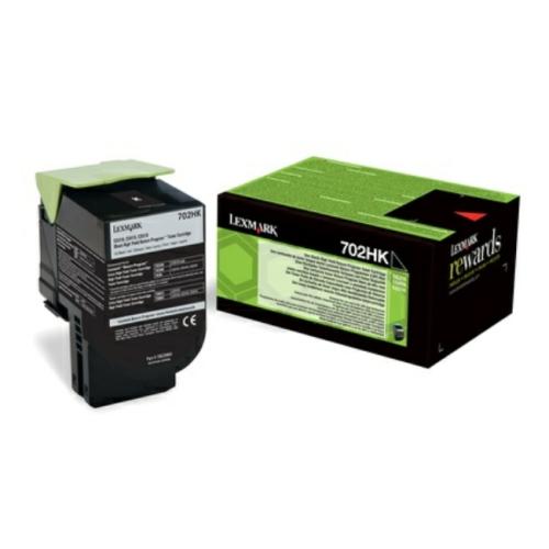 Lexmark Toner schwarz (70C2HK0 / 702HK) (Return)