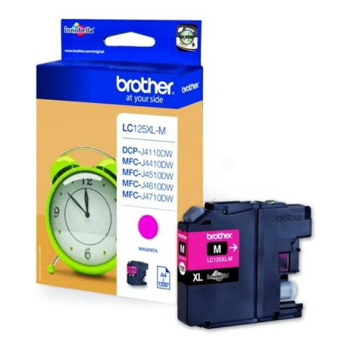 Brother Tintenpatrone magenta (LC125XLM /)