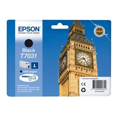 Epson Tintenpatrone schwarz (C13T70314010 / T7031)