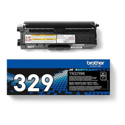 Brother Toner schwarz (TN329BK /) (hohe Kapazität)