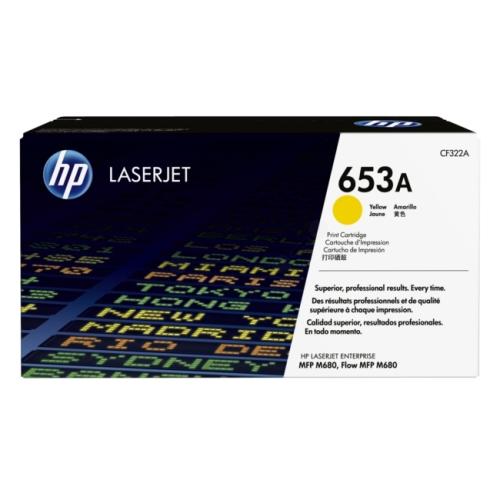 HP Toner gelb (CF322A / 653A)