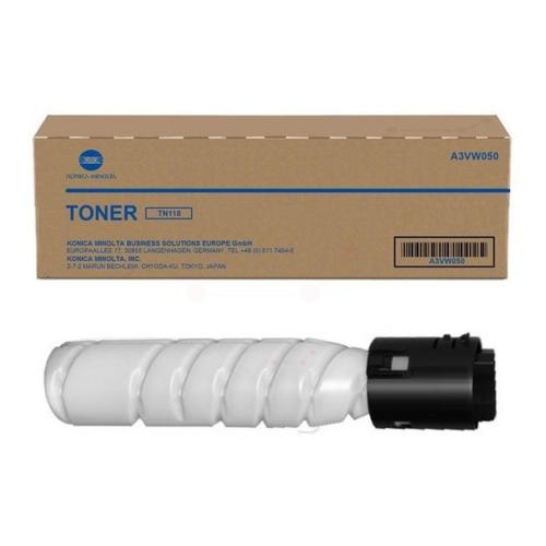 Konica Minolta Toner schwarz (A3VW050 / TN118) (Doppelpack)