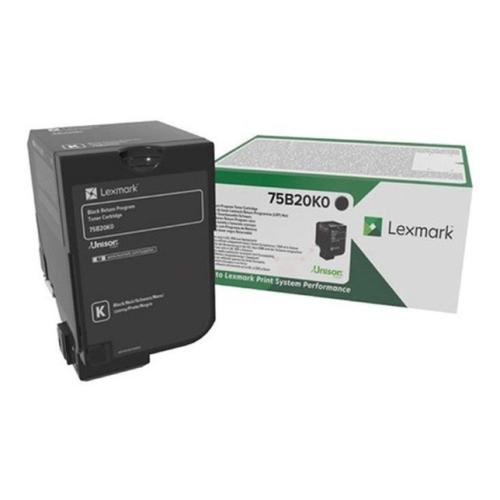 Lexmark Toner schwarz (75B20K0 / 075B20K0) (Return)