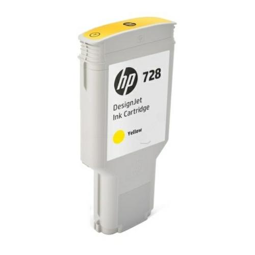 HP Tintenpatrone gelb (F9K15A / 728)