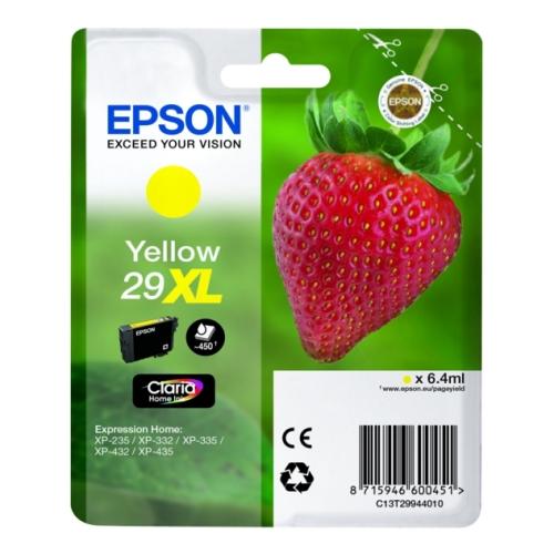 Epson Tintenpatrone gelb (C13T29944012 / 29XL) (hohe Kapazität)