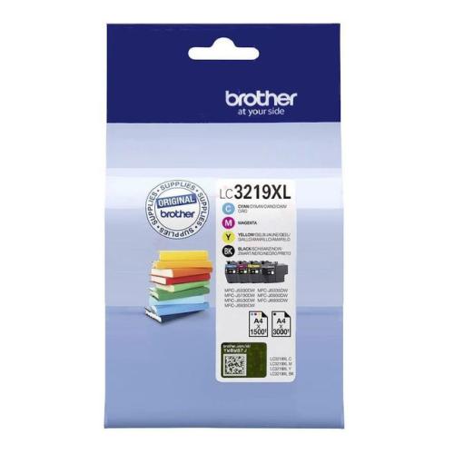 Brother Tintenpatrone schwarz / Cyan / magenta / gelb (LC3219XLVALDR) (Multipack)