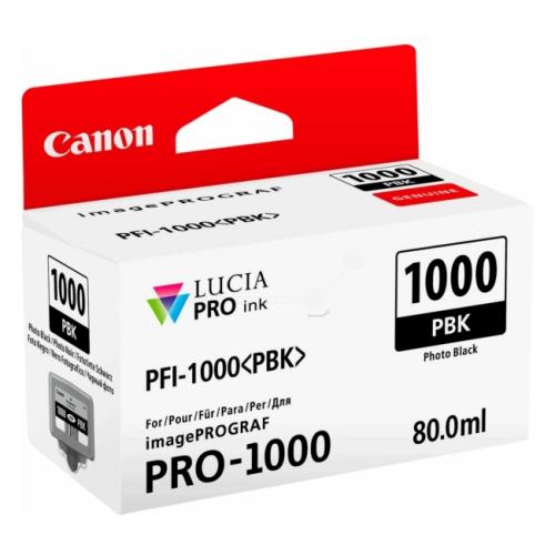 Canon Tintenpatrone schwarz foto (0546C001 / PFI1000PBK)