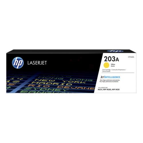 HP Toner gelb (CF542A / 203A)