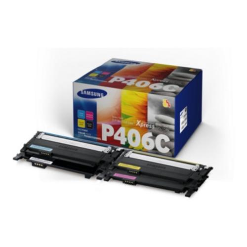 HP Toner schwarz / Cyan / magenta / gelb (CLTP406CELS / SU375A / C406) (Value Kit)