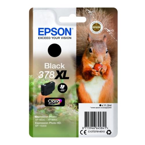 Epson Tintenpatrone schwarz (C13T37914010 / 378XL) (hohe Kapazität)