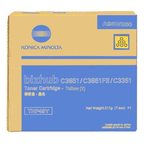 Konica Minolta Toner gelb (A95W250 / TNP49Y)