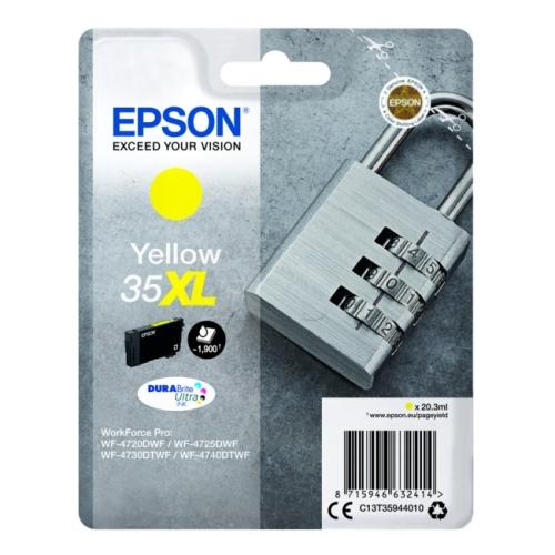 Epson Tintenpatrone gelb (C13T35944010 / 35XL) (hohe Kapazität)