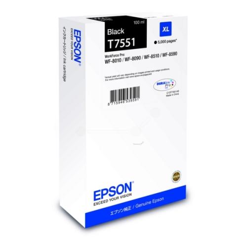 Epson Tintenpatrone schwarz (C13T755140 / T7551)