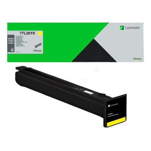 Lexmark Toner gelb (77L20Y0 / 077L20Y0) (Return)