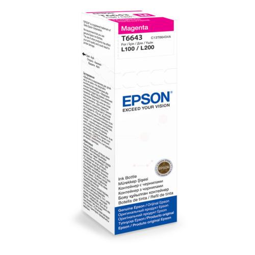 Epson Tintenpatrone magenta (C13T66434A / T6643)