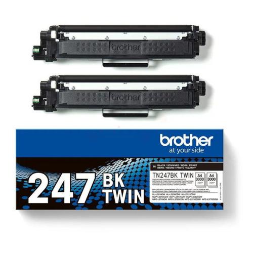 Brother Toner schwarz (TN247BKTWIN) (Doppelpack)