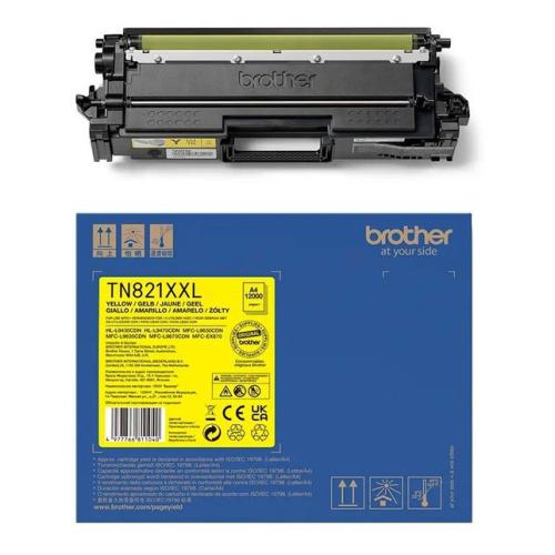 Brother Toner gelb (TN821XXLY /) (hohe Kapazität)