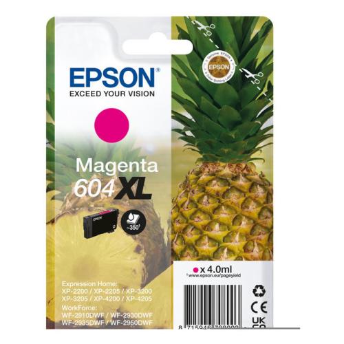 Epson Tintenpatrone magenta (C13T10H34010 / 604XL) (hohe Kapazität)