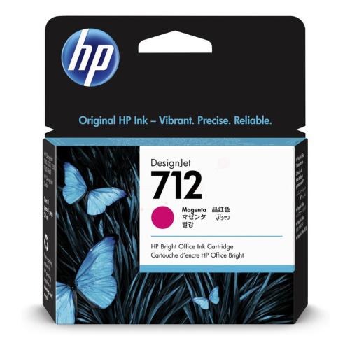 HP Tintenpatrone magenta (3ED68A / 712)