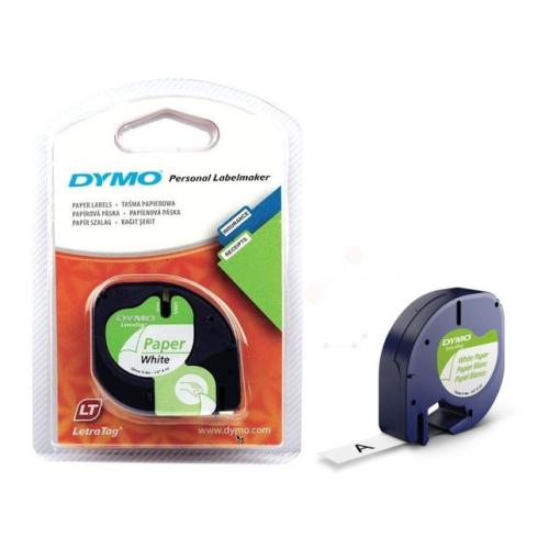 Dymo Etiketten schwarz / weiss (91200 / S0721510)