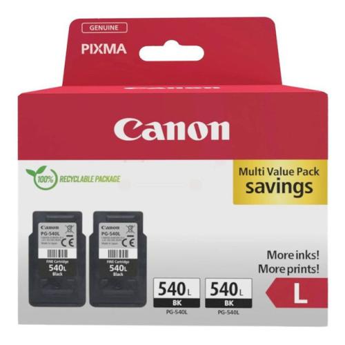 Canon Tintenpatrone schwarz (5224B020 / PG540L) (Doppelpack)