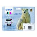 Epson Tintenpatrone schwarz / Cyan / magenta / gelb (C13T26364010 / 26XL) (Multipack, hohe Kapazität)