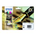 Epson Tintenpatrone schwarz / Cyan / magenta / gelb (C13T16264012 / 16) (Multipack)