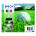 Epson Tintenpatrone schwarz / Cyan / magenta / gelb (C13T34664010 / 34) (Multipack)