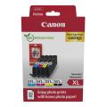 Canon Druckerpatrone / Fotopapier schwarz / Cyan / magenta / gelb (6443B008 / CLI551XL) (Multipack, hohe Kapazität)